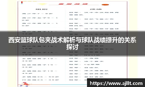 西安篮球队包夹战术解析与球队战绩提升的关系探讨